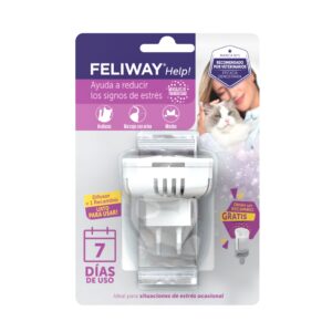 FELIWAY - Help (Difusor + Recambio) - Ayuda a tranquilizar a tu Gato de forma ocasional