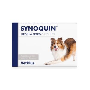 VETPLUS - Synoquin - Condroprotector para Perros de Raza Mediana entre 10-25 kg (Cápsulas)