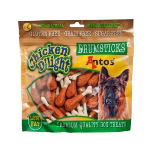 ANTOS - Snacks (400 gr) - Para Perros - Chicken D'Light Drumsticks (Pollo)