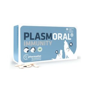 PHARMADIET - Plasmoral Immunity (60 comprimidos) - Ayuda al funcionamiento normal del sistema inmunitario en Perros y Gatos