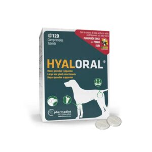 PHARMADIET - Hyaloral - Condroprotector para Perros Razas Grandes (A partir de 20 kg)