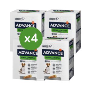 ADVANCE - Dental Care Stick Mini (4x360 gr) - Para Perros Adultos de Raza Mini de hasta 10 kg