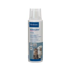 VIRBAC - Allercalm (250 ml) - Champú para Pieles Sensibles y Secas de Perros y Gatos