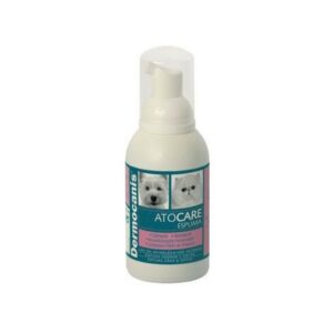 ECUPHAR - Dermocanis Atocare (150 ml) - Espuma Hidratante, Acondicionador y Limpiador para Perros y Gatos