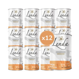 LENDA - Nature Grain Free (12x400 gr) - Comida Húmeda de Conejo con Zanahorias para Perros Jóvenes y Adultos de Todas las Razas