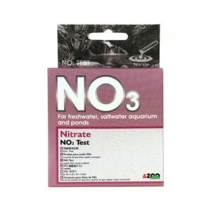 AZOO Test de Nitratos NO₃ – Para Acuarios de Agua Dulce, Salada y Estanques