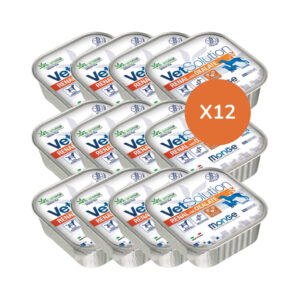 MONGE - VetSolution - Renal y oxalato (12x150 gr) Paté para Perros Adultos