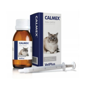VETPLUS - Calmex Gatos (60 ml) - Suplemento Nutricional calmante para Gatos