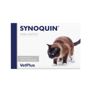 VETPLUS - Synoquin Gatos (90 Cápsulas) - Condroprotector para Gatos