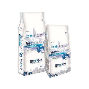 MONGE - VetSolution - Dermatosis - Pienso seco para Perros corrector de la caída excesiva de pelo