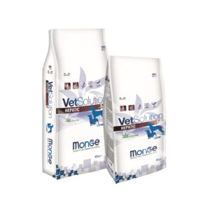 MONGE - VetSolution - Hepatic - Pienso seco para Perros para Problemas Hepáticos Bajo en Cobre