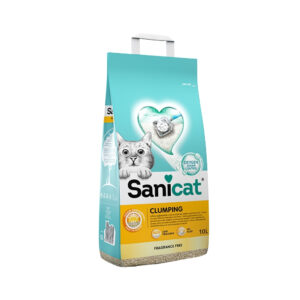 SANICAT - Cumpling Sin Perfume - Arena aglomerante para Gatos (2 Tamaños)