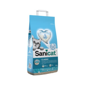 SANICAT - Classic Jabón de Marsella (10 Litros) - Arena mineral de sepiolita natural absorbente para Gatos