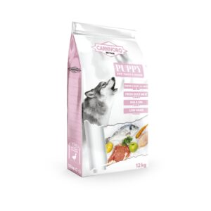 CARNIVORO Puppy (12 kg) - Pienso Seco Premium Low Grain para Perros Cachorros y Madres Gestantes (Pollo, Pato y Pavo)