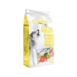 CARNIVORO - Daily - Pienso seco (12 kg) para Perros Adultos de todas las Razas (Ternera y Arroz)