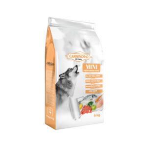CARNIVORO - Mini - Pienso seco (6 kg) bajo en Grano para Perros Adultos de Raza Pequeña de Todas las Edades (Pollo y Arroz)
