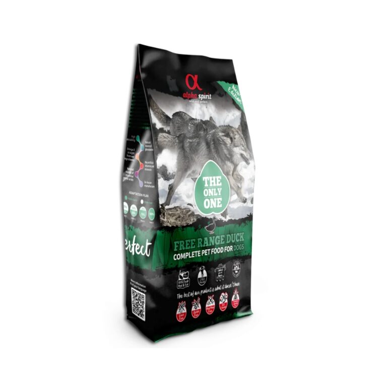 ALPHA SPIRIT Pato - Pienso Seco para Perros Adultos de Todas las Razas