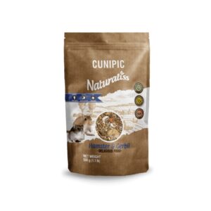 CUNIPIC - Naturaliss (500 gr) - Alimento Completo para Hámsters & Jerbos de todas las Edades
