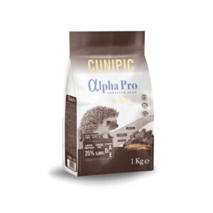 CUNIPIC - Alpha Pro (1 kg) - Pienso para Erizo (Joven y Adulto) con Insectos
