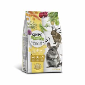 CUNIPIC - Premium Line (2,5 kg) - Alimento Completo para Chinchilla y Degú (Todas las Edades)