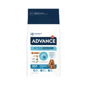 ADVANCE - Adult Medium (10 kg) - Pienso Seco para Perros Adultos de Raza Mediana (10-30 kg) de 12 Meses a 7 Años (Pollo)