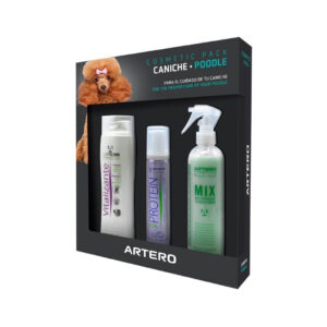ARTERO - Pack Productos Caniche (Champú Vitalizante, Acondicionador Protein y Mix)