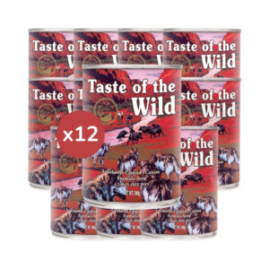 TASTE OF THE WILD - Dog Southwest Canyon (12x390 gr) - Alimento Húmedo para Perros Adultos de Todas las Razas de Vacuno