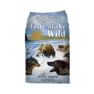 TASTE OF THE WILD - Dog Pacific Stream (12,2 kg) - Alimento seco para Perros Adultos de todas las Razas con Salmón Ahumado