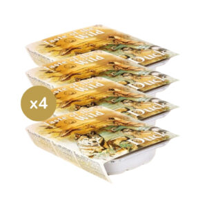 TASTE OF THE WILD - Dog Duck & Chicken Tarrina (4x390 gr) - Alimento Húmedo para Perros Adultos de Todas las Razas de Pato y Pollo