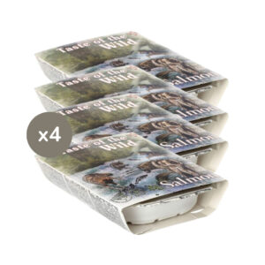 TASTE OF THE WILD - Dog Salmon & Herring Tarrina (4x390 gr) - Alimento Húmedo para Perros Adultos de Todas las Razas de Salmón y Arenque