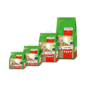 CAT´S BEST - Original - Arena de Fibras de Madera Activa Tecnológicamente Refinadas como Arena Vegetal Aglomerante para Gatos