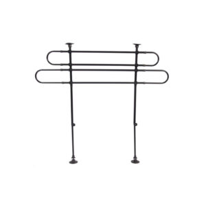 DUVO - Celosía Divisora Angulada Para Coches 2 Barras