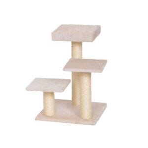 DUVO - Rascador Alice (56 x 40 x 40 cm) para Gatos (Beige)