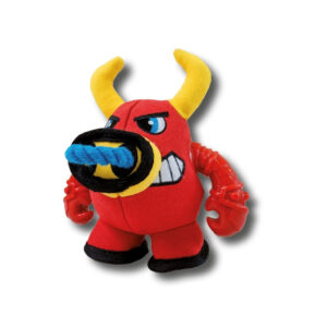 CROCI - Warriors Bull - Toro Guerrero de Juguete Super Resistente para Perros