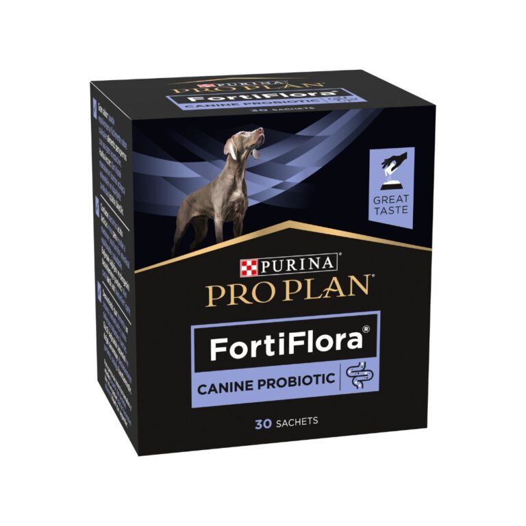 PRO PLAN - Fortiflora para Perros (30 Sobres) - Alimento Complementario para Ayudar a Mantener una Función Intestinal Equilibrada y Saludable