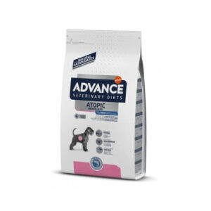 ADVANCE - Veterinary Diets Atopic Medium & Maxi - Dieta para Problemas de Piel Atópica en Perros Adultos de Raza Medina y Grande (Mas de 10 kg) (Trucha)