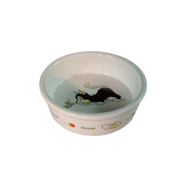 ARQUIVET - Comedero cerámica Gatos (12 cm)