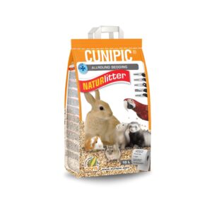CUNIPIC - Naturlitter (10 Litros) - Sustrato de Maíz para Conejos, Roedores y Aves