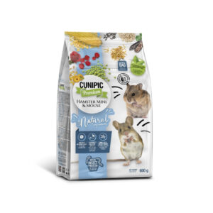 CUNIPIC - Premium Line (600 gr) - Alimento Completo para Hámster MIni y Ratón