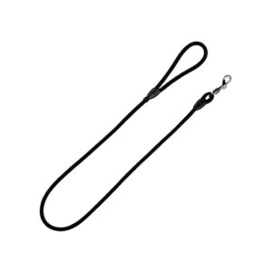 ARPPE - Correa Nylon Redondo para Perros (Negra)