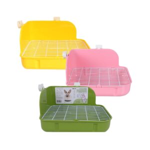 NEW AGE - Esquinero Inodoro (29,1x22,5x16 cm) para Conejos (3 Colores)