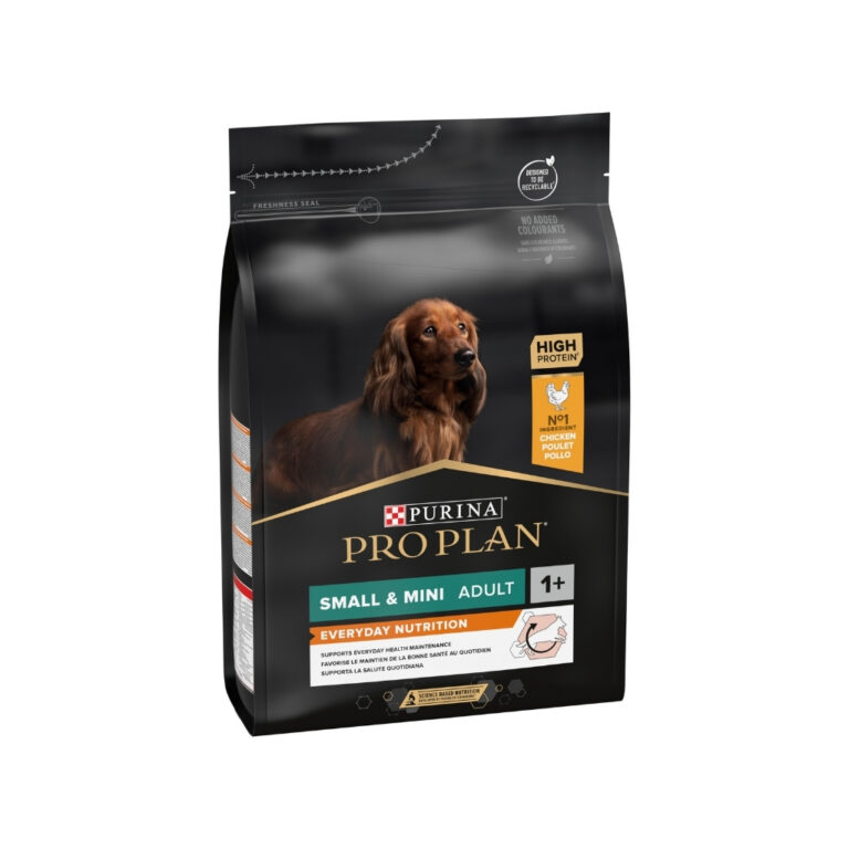 PRO PLAN - Everyday Nutrition Small & Mini Adult (3 kg) - Pienso seco para Perros Adultos de Raza Mini y Pequeña (Pollo)