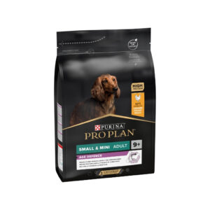 PRO PLAN - Age Defense 9+ Small & Mini Adult (3 kg) - Pienso seco para Perros Senior de Raza Mini y Pequeña (Pollo)