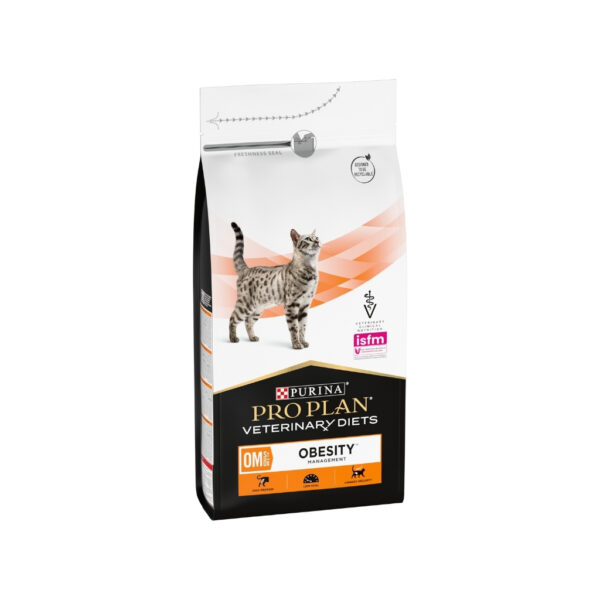 PRO PLAN DV - Feline OM Obesity Management (5 kg) - Comida Seca para Gatos para Control de Peso