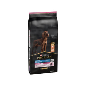 PRO PLAN - Sensitive Skin Large Athletic Adult (14 kg) - Pienso seco para Perros Adultos de Raza Grande y Atlética con Piel Sensible (Salmón)
