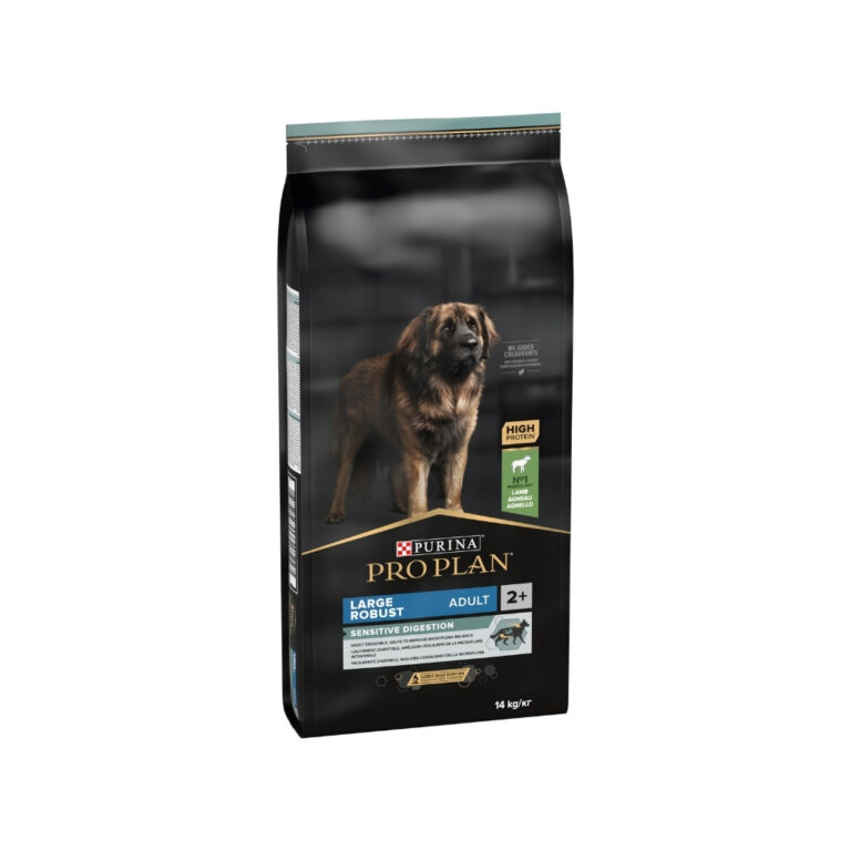 PRO PLAN - Sensitive Digestion Large Robust Adult (14 kg) - Pienso seco para Perros Adultos de Raza Grande y Robusta con Digestiones Sensibles (Cordero)