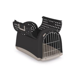 IMAC - Linus Cabrio (50x32x34,5 cm) - Transportín para Gatos y Perros de Raza Pequeña