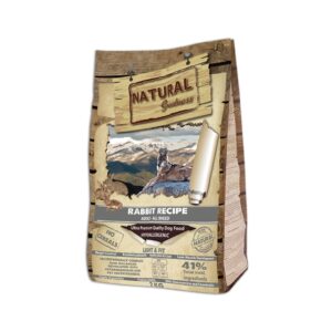 NATURAL GREATNESS - Rabbit Recipe Light & Fit - Alimento Completo en Pienso Seco para Perros Adultos de todas las Razas y Esterilizados o con Sobrepeso (Receta de Conejo)