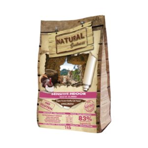 NATURAL GREATNESS - Sensitive Indoor - Alimento Completo en Pienso Seco para Gatos Adultos y Senior de Todas las Razas (Esterilizados)