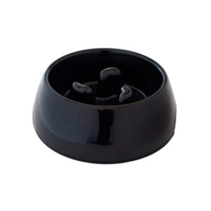 ARPPE - Slow Digest (600 ml) - Comedero para Perros Tragones Color Negro (Talla L)